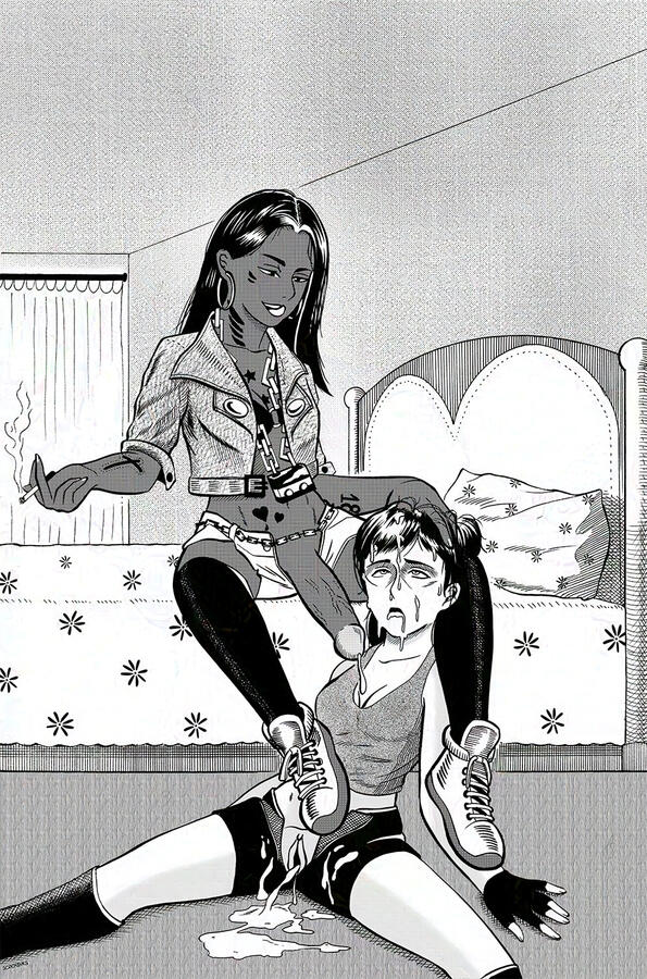 Thug with Lara Croft